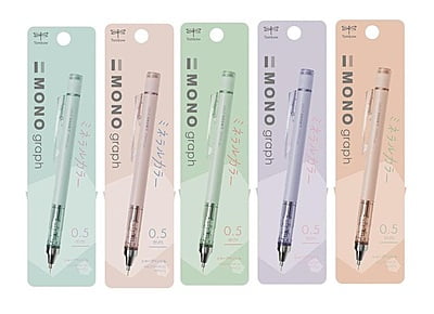 TOMBOW MONO GRAPH MECHANICAL PENCIL, LIMITED EDITION MINERAL COLOR, 0.5mm, 