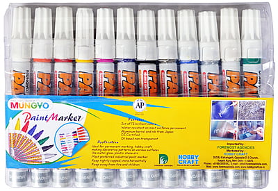 MPM-12 MUNGYO PAINT MARKER, 1DOZ., MPM-12 MUNGYO PAINT MARKER, 1DOZ.,