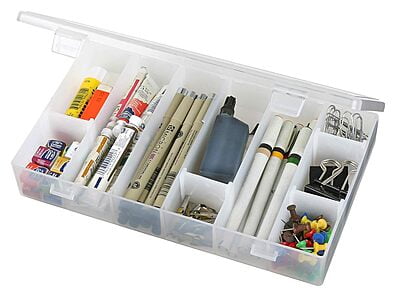 ARTBIN INTELLIGENT DIVIDER SYSTEM STORAGE ORGANISER/PENCIL BOX, MEDIUM ARTBIN INTELLIGENT DIVIDER SYSTEM STORAGE ORGANISER/PENCIL BOX, MEDIUM