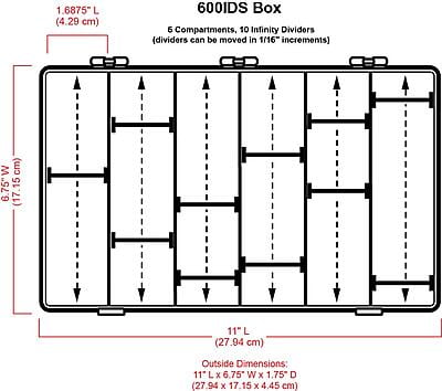 ARTBIN INTELLIGENT DIVIDER SYSTEM STORAGE ORGANISER/PENCIL BOX, MEDIUM ARTBIN INTELLIGENT DIVIDER SYSTEM STORAGE ORGANISER/PENCIL BOX, MEDIUM