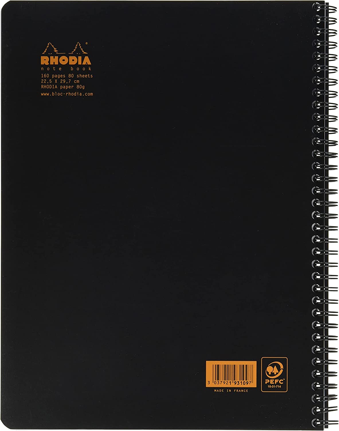 Bloc-notes - Format A4 21 x 29.7 cm - Rhodia - 160 pages petits