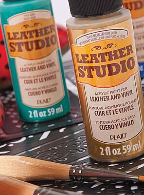 Leather Studio™ Leather & Vinyl Paint Colors - 2 Oz.