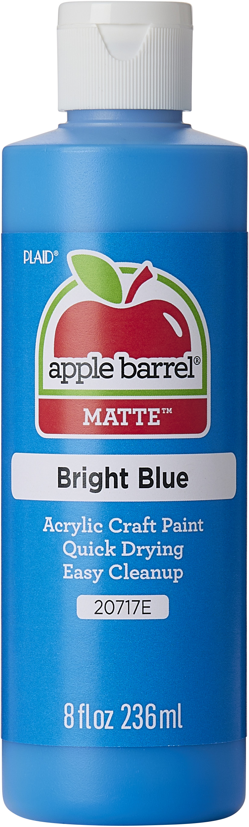 Apple Barrel Acrylic Craft Paint, Matte Finish, True Navy, 8 fl oz