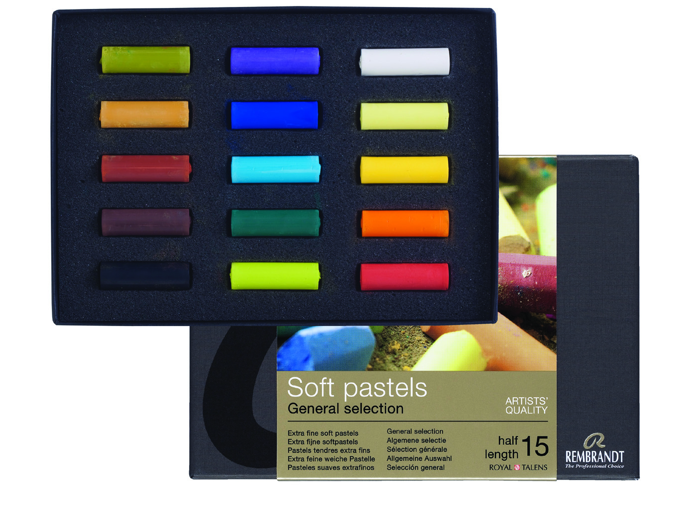 Royal Talens Rembrandt Soft Pastel Set 30 pz - Portrait Selection