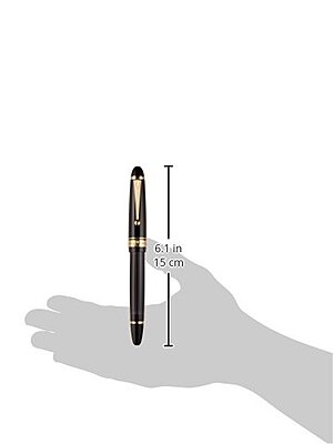 Pilot Custom 823 Fountain Pen, Medium Nib, Black