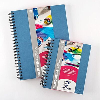 ROYAL TALENS VAN GOGH MIXED MEDIA JOURNAL, 160GSM, 100 PAGES