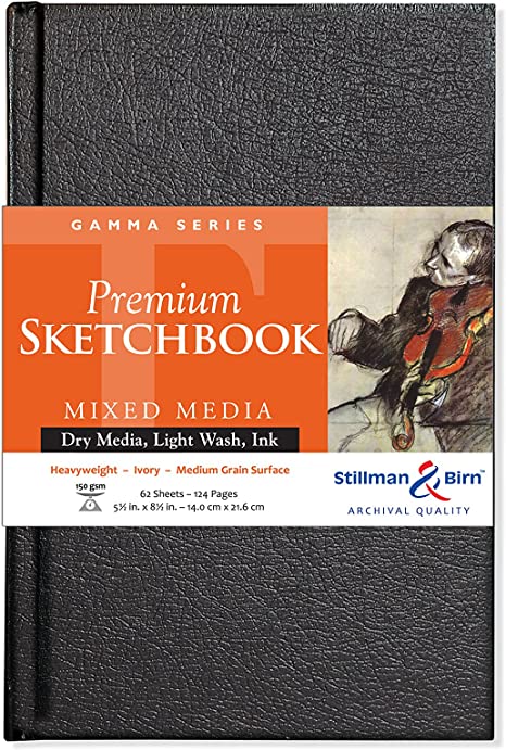 Stillman & Birn Alpha Series Hardbound 5.5 x 8.5 Sketchbook