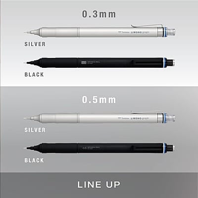 TOMBOW MONO GRAPH FINE MECHANICAL PENCILS
