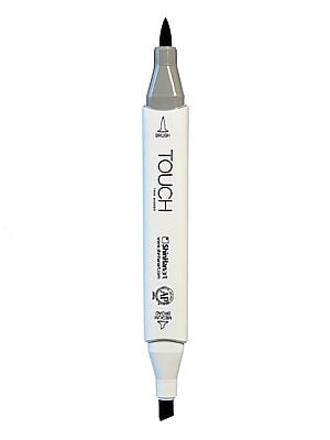 SHINHAN TOUCH TWIN BRUSH MARKER, BLACK 120