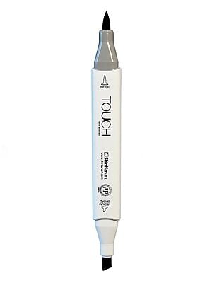 SHINHAN TOUCH TWIN BRUSH MARKER, BLACK 120