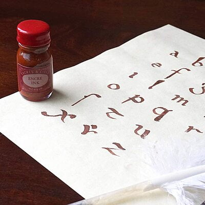 HERBIN MEDIEVAL WRITING SET, WHITE, 4CT HERBIN MEDIEVAL WRITING SET, WHITE, 4CT