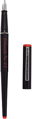 BRAUSE REFILLABLE CALLIGRAPHY PEN SET WITH 6 ASSORTED INK CARTRIDGES BRAUSE REFILLABLE CALLIGRAPHY PEN SET WITH 6 ASSORTED INK CARTRIDGES