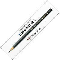 TOMBOW MONO RS GRAPHITE PENCILS, 12 PENCILS IN PAPER CASE TOMBOW MONO RS GRAPHITE PENCILS, 12 PENCILS IN PAPER CASE