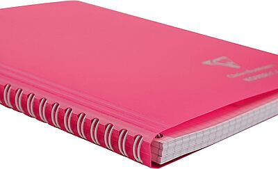 Clairefontaine KOVERBOOK NEON Wirebound Notebooks, 90gsm, 96 pages, Set of 5 Neon Colors Clairefontaine KOVERBOOK NEON Wirebound Notebooks, 90gsm, 96 pages, Set of 5 Neon Colors