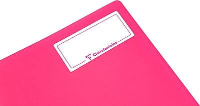 Clairefontaine KOVERBOOK NEON Wirebound Notebooks, 90gsm, 96 pages, Set of 5 Neon Colors