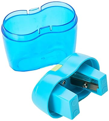 Pelikan Double Sharpener Flower, Blue and Pink assorted Pelikan Double Sharpener Flower, Blue and Pink assorted