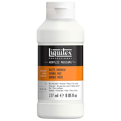 LIQUITEX MATTE VARNISH 8OZ