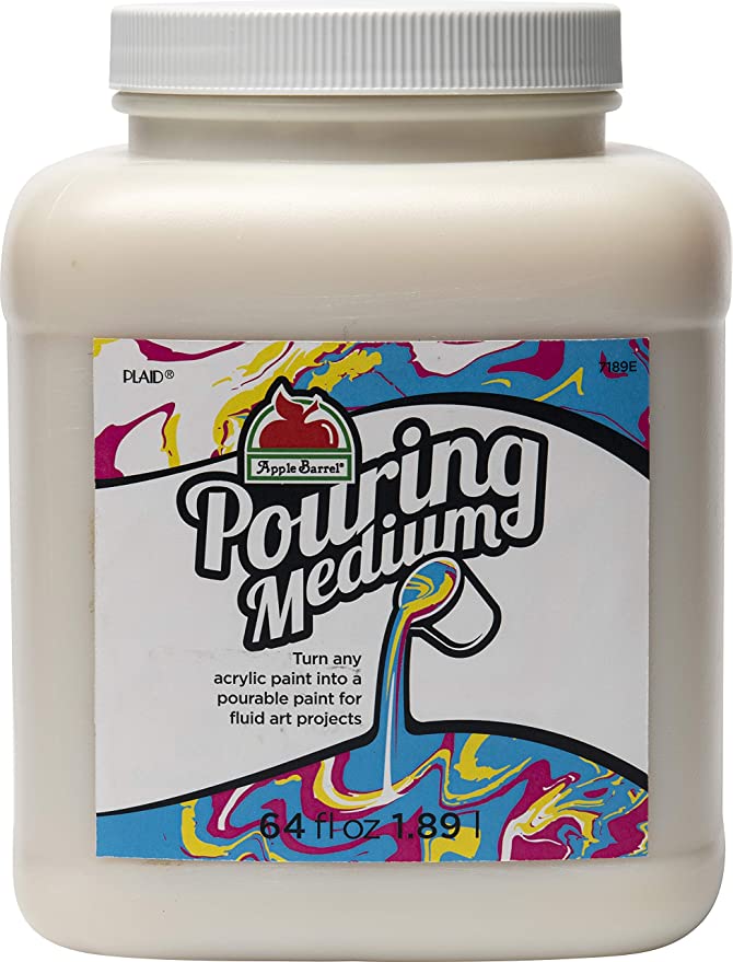 APPLE BARREL MEDIUMS, POURING MEDIUM 64 OZ. APPLE BARREL MEDIUMS, POURING MEDIUM 64 OZ.