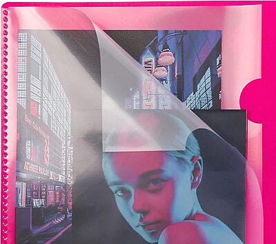 Clairefontaine KOVERBOOK NEON Wirebound Notebooks, 90gsm, 96 pages, Set of 5 Neon Colors Clairefontaine KOVERBOOK NEON Wirebound Notebooks, 90gsm, 96 pages, Set of 5 Neon Colors
