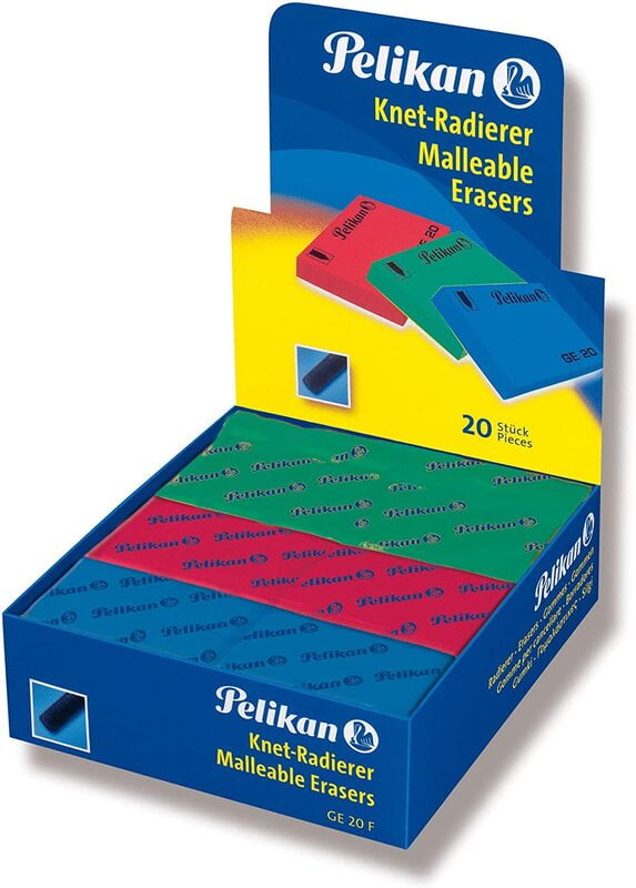 621029 Pelikan Kneaded Eraser GE 20, CMV 621029 Pelikan Kneaded Eraser GE 20, CMV