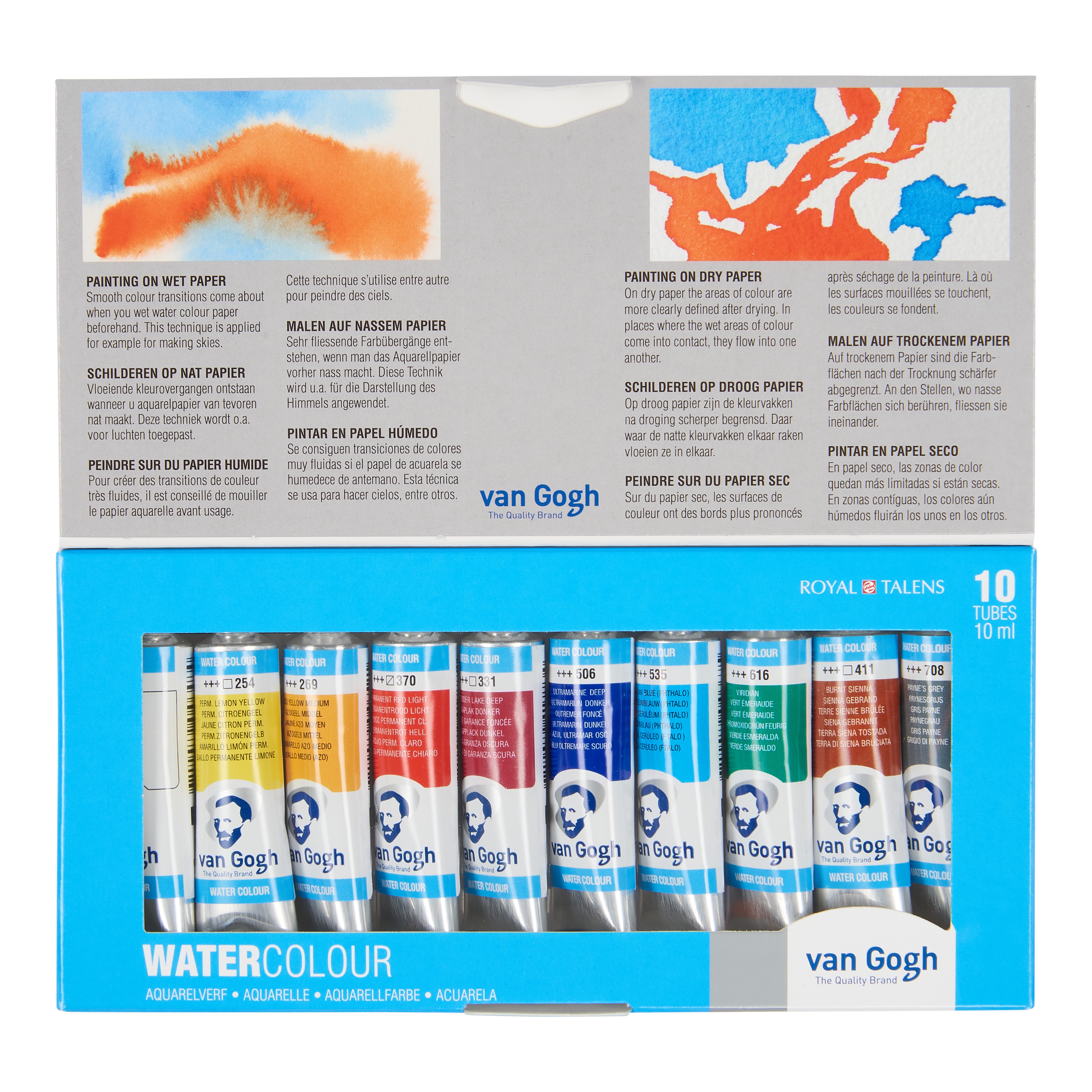 VAN GOGH WATERCOLOR PAINT SET