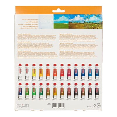 ART CREATION ARTISTS' 12ML ASSORTED COLOR SET