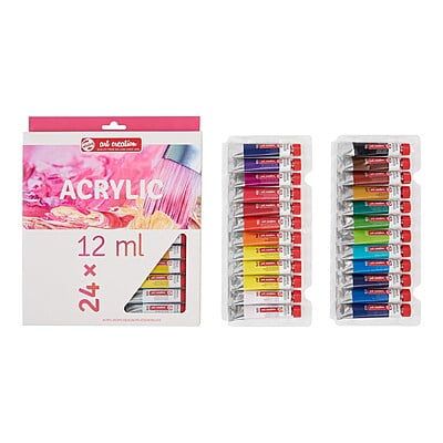 ART CREATION ARTISTS' 12ML ASSORTED COLOR SET