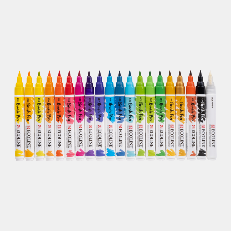 ROYAL TALENS ECOLINE WATERCOLOR BRUSH PENS