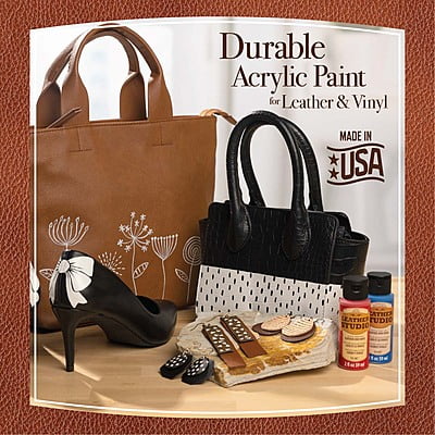 Leather Studio™ Leather & Vinyl Paint Colors - 2 Oz. Leather Studio™ Leather & Vinyl Paint Colors - 2 Oz.