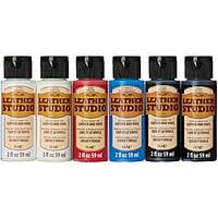 Leather Studio™ Leather & Vinyl Paint Colors - 2 Oz. Leather Studio™ Leather & Vinyl Paint Colors - 2 Oz.