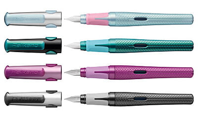 Pelikan Pelikano Colour Editions Fountain Pen in Blister Card, M-Nib Pelikan Pelikano Colour Editions Fountain Pen in Blister Card, M-Nib