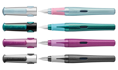 Pelikan Pelikano Colour Editions Fountain Pen in Blister Card, M-Nib Pelikan Pelikano Colour Editions Fountain Pen in Blister Card, M-Nib