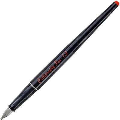 BRAUSE REFILLABLE CALLIGRAPHY PEN SET WITH 6 ASSORTED INK CARTRIDGES BRAUSE REFILLABLE CALLIGRAPHY PEN SET WITH 6 ASSORTED INK CARTRIDGES