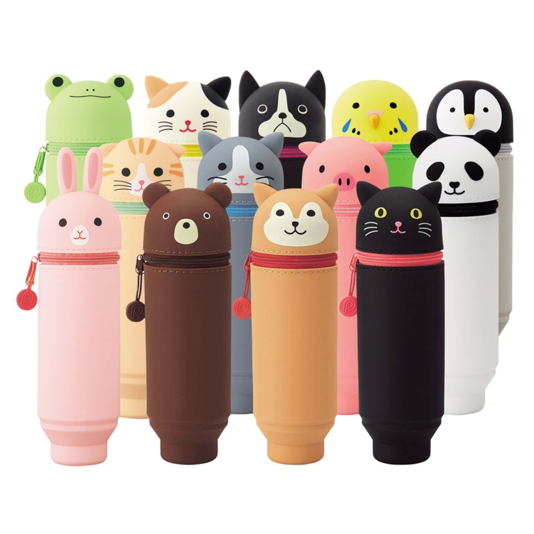 LIHIT LAB PUNI LABO STAND PEN CASE LIHIT LAB PUNI LABO STAND PEN CASE