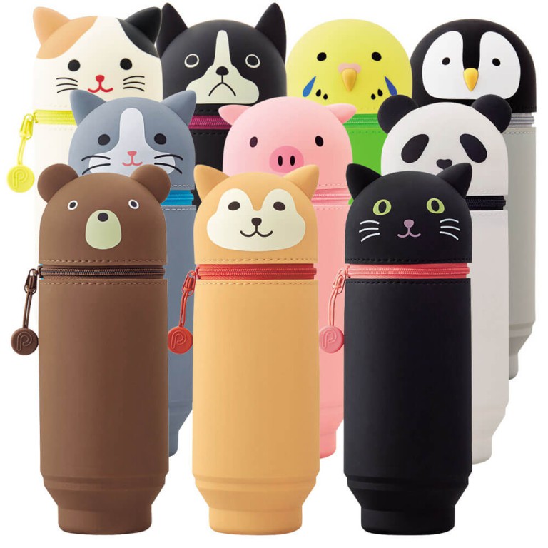 LIHIT LAB PUNI LABO STAND PEN CASE, LARGE