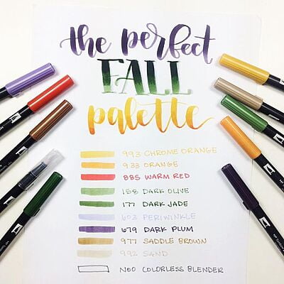 TOMBOW AB-T DUAL BRUSH PEN SET