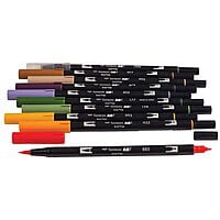 TOMBOW AB-T DUAL BRUSH PEN SET TOMBOW AB-T DUAL BRUSH PEN SET