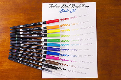 TOMBOW AB-T DUAL BRUSH PEN SET