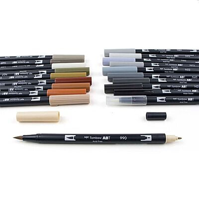 TOMBOW AB-T DUAL BRUSH PEN SET