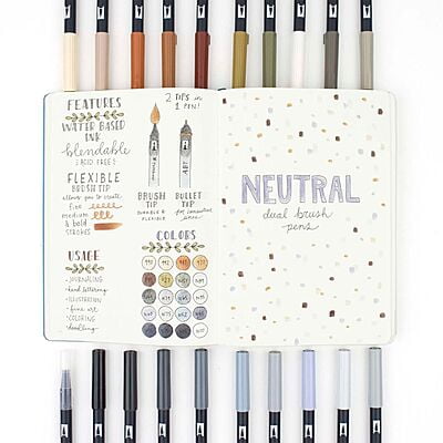 TOMBOW AB-T DUAL BRUSH PEN SET