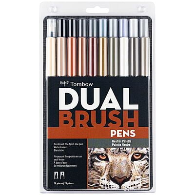 TOMBOW AB-T DUAL BRUSH PEN SET TOMBOW AB-T DUAL BRUSH PEN SET