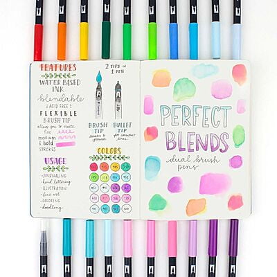 TOMBOW AB-T DUAL BRUSH PEN SET