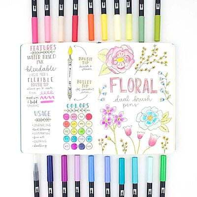 TOMBOW AB-T DUAL BRUSH PEN SET TOMBOW AB-T DUAL BRUSH PEN SET