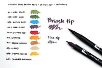 TOMBOW AB-T DUAL BRUSH PEN SET TOMBOW AB-T DUAL BRUSH PEN SET