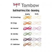 TOMBOW AB-T DUAL BRUSH PEN SET TOMBOW AB-T DUAL BRUSH PEN SET