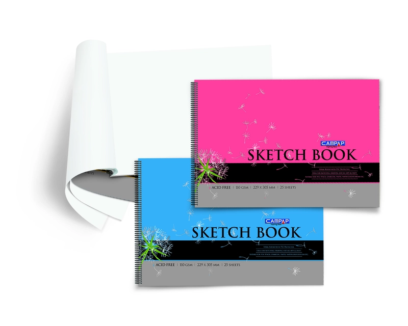 Campap Spiral Arto Hard Cover Sketch Book A3 at Rs 700/piece in New Delhi