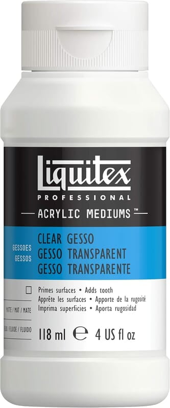 LIQUITEX 118 ML TRANSPARENT GESSO 04