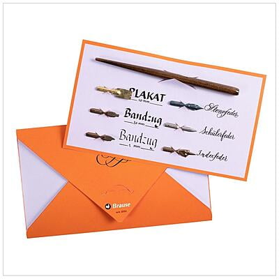 BRAUSE CALLIGRAPHY AND WRITING SET, SET 2