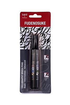 Tombow Fudenosuke Calligraphy Brush Pens