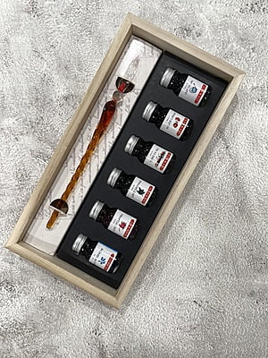 27604T HERBIN 6 INKS BOX GIFT SET, 7CT 27604T HERBIN 6 INKS BOX GIFT SET, 7CT